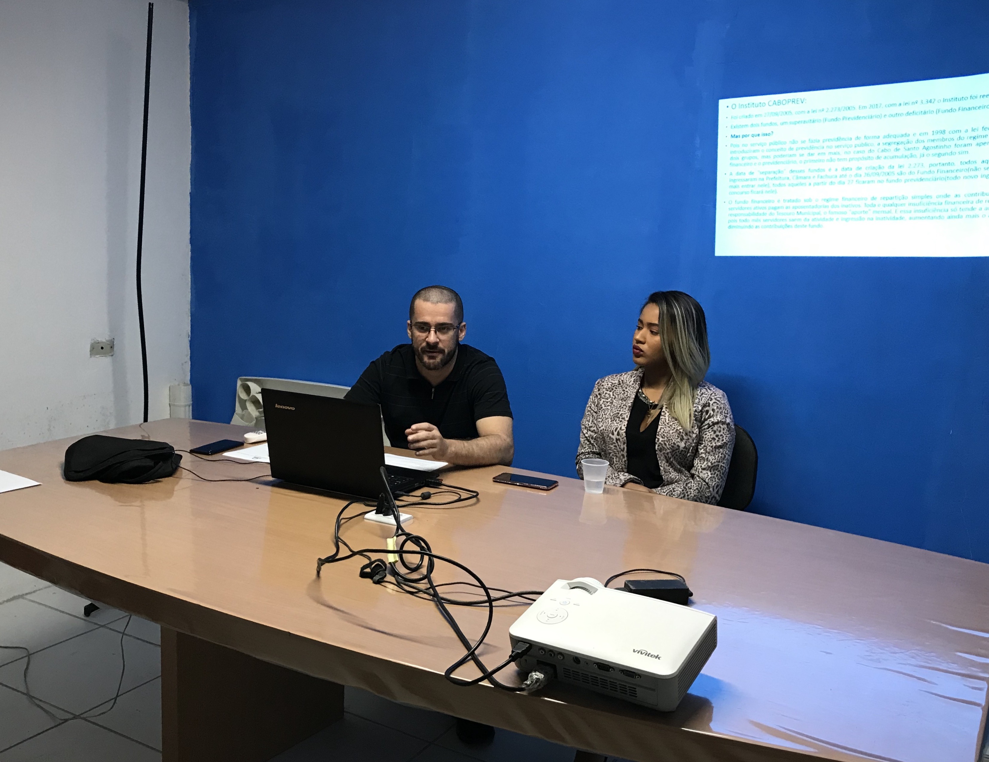 CaboPrev realiza treinamento interno para o setor de atendimento