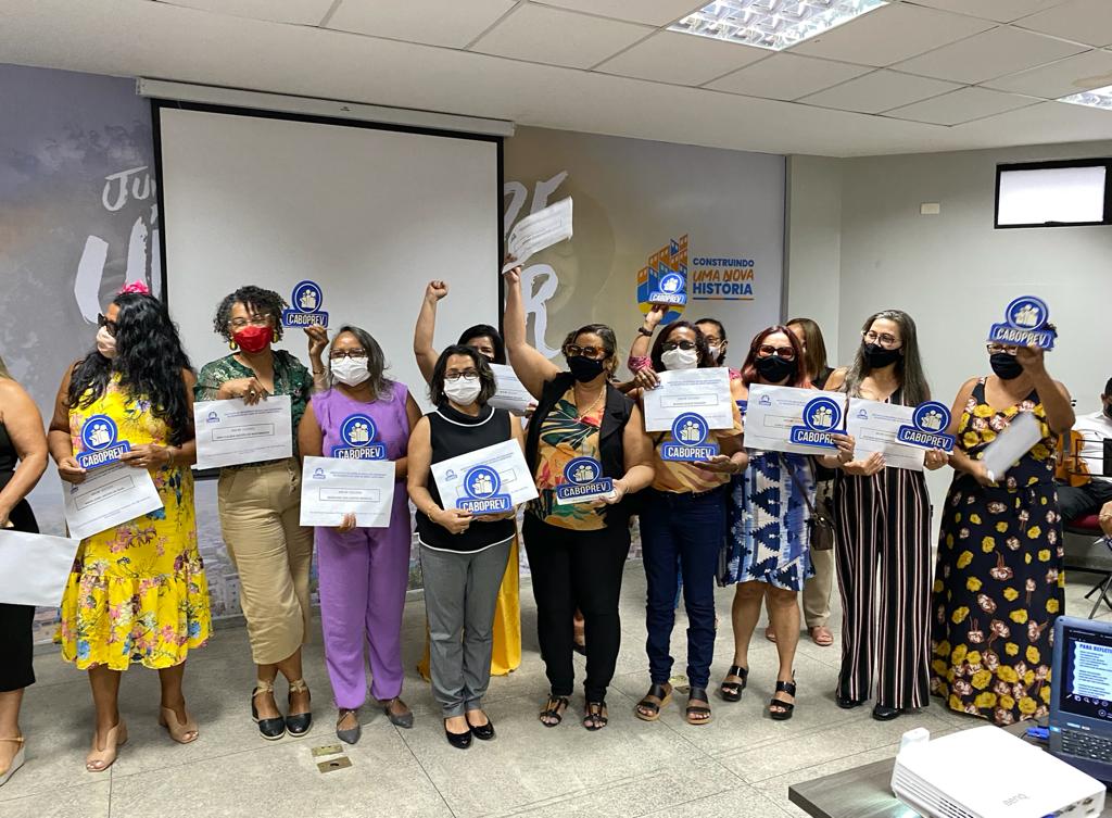 Caboprev volta a realizar solenidade de boas-vindas aos novos aposentados
