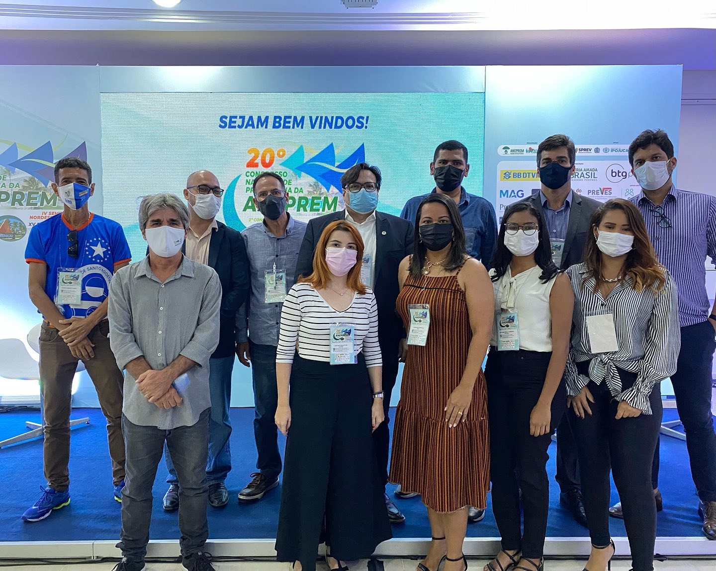 Funcionários e conselheiros do Caboprev marcam presença no 20º Congresso Nacional de Previdência da ANEPREM