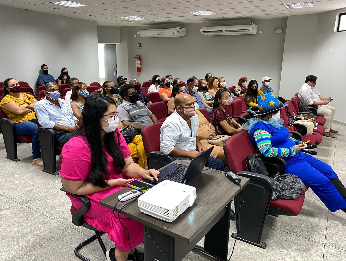 Novos aposentados do Instituto participam do “#EuSouCaboprev” do mês de Dezembro.