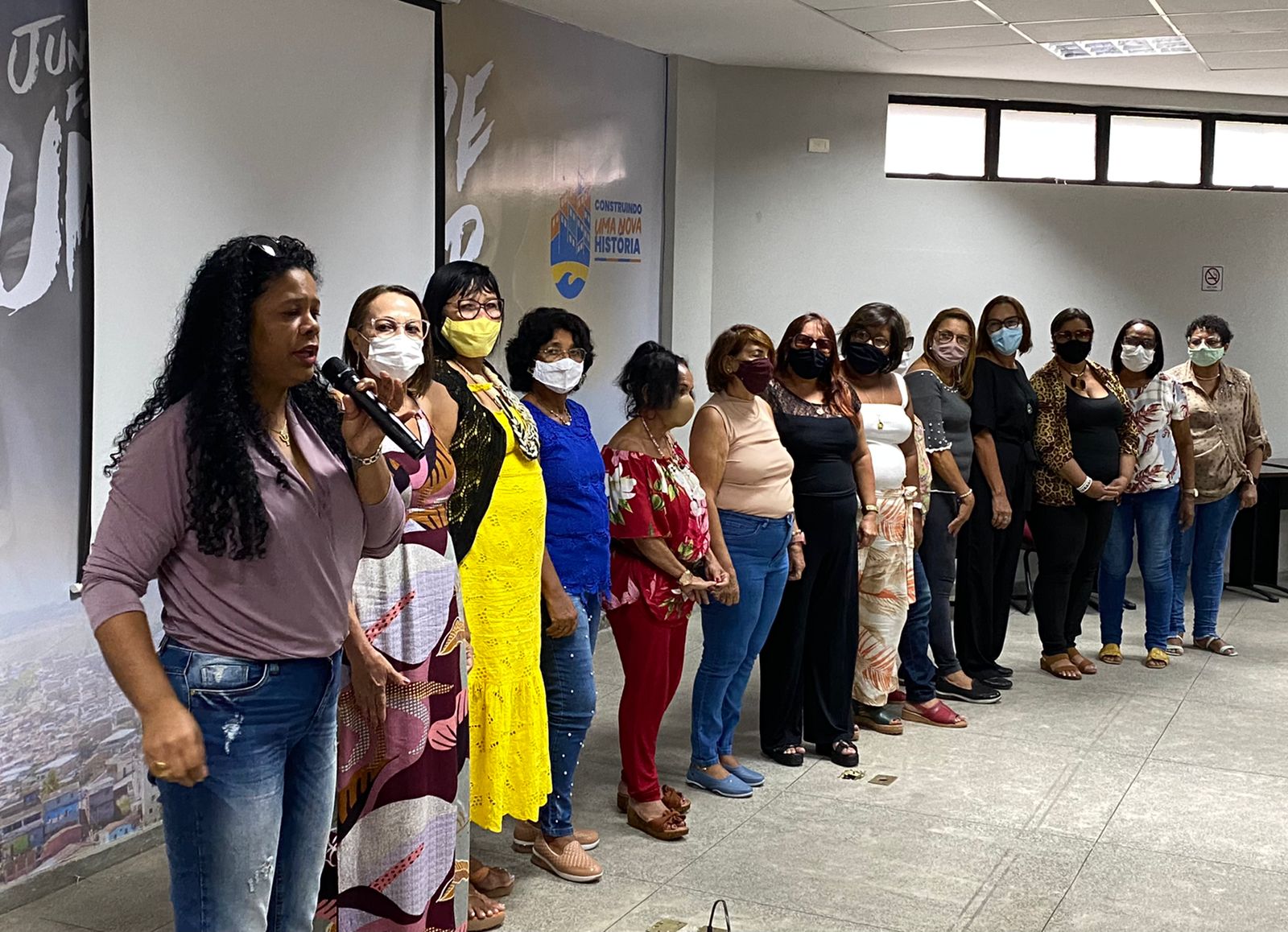 Aposentadas do Caboprev participam de encontro em homenagem à mulher