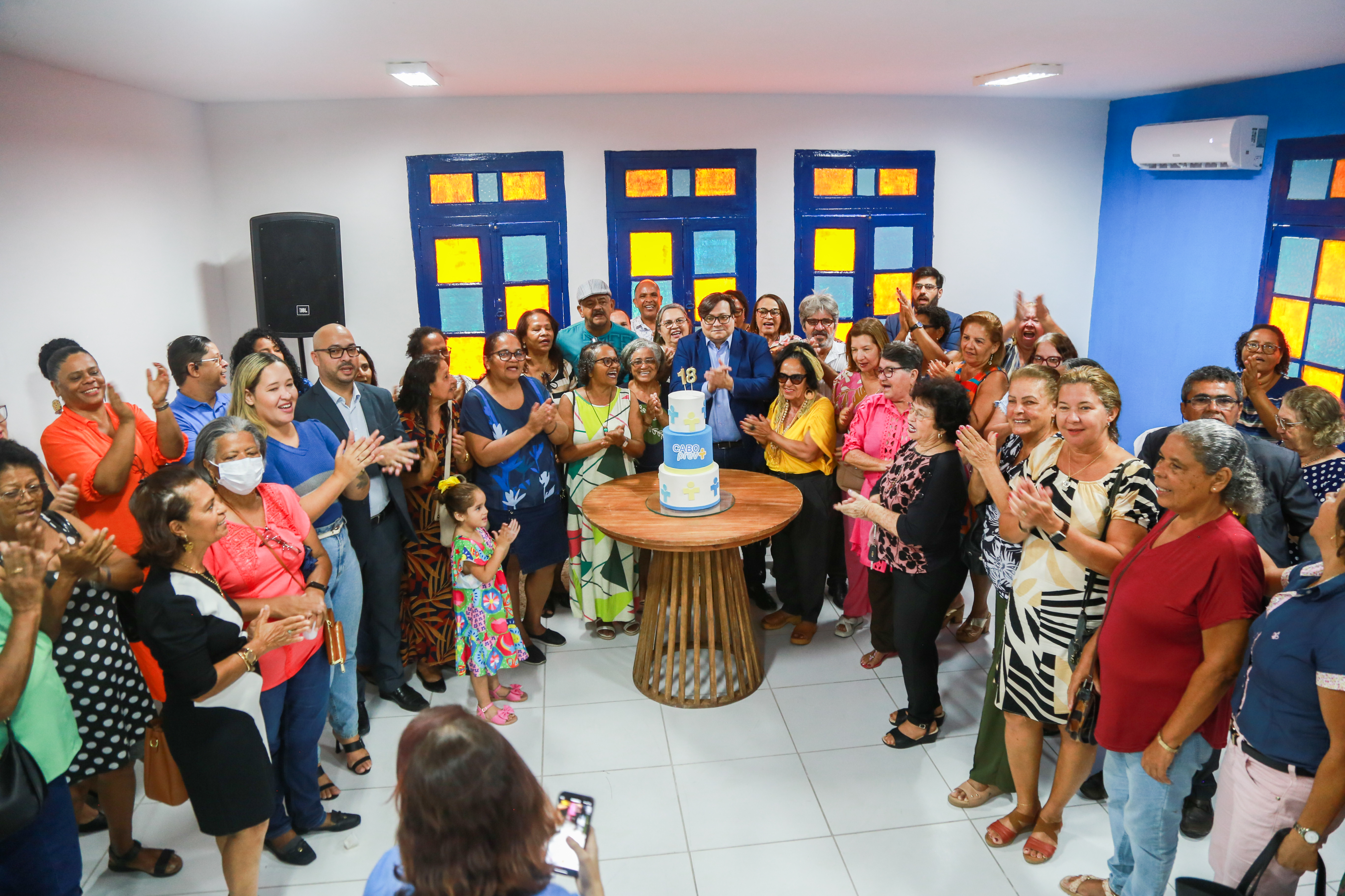 Aposentados e pensionistas celebram o 18º aniversário do Caboprev