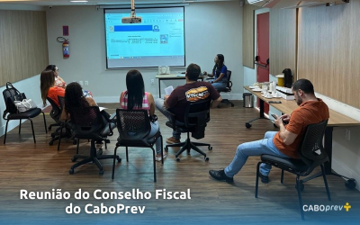 Conselho Fiscal do CaboPrev e equipe da Autarquia se reúnem para valida ações financeiras