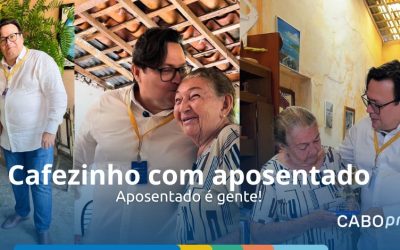 Cafezinho com aposentado