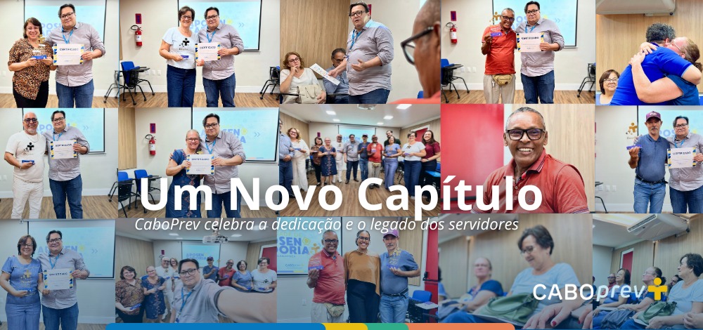 Caboprev realiza a solenidade de aposentadoria com muita emoção!