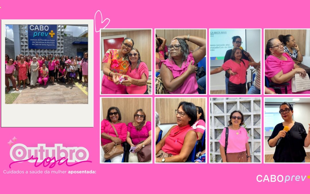 💗 Outubro Rosa – Cuidados com a saúde da mulher aposentada